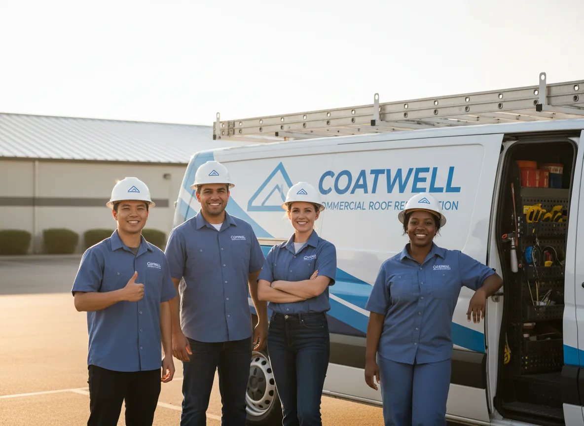 Commercial roof coating company in Freeport, TX